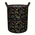 Large Foldable Laundry Basket – Game Controller Pattern Storage