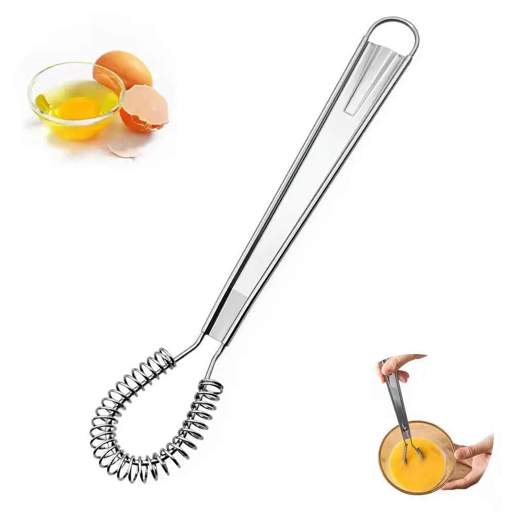 Stainless Steel Egg Separator & Spring Whisk | Kitchen Tools