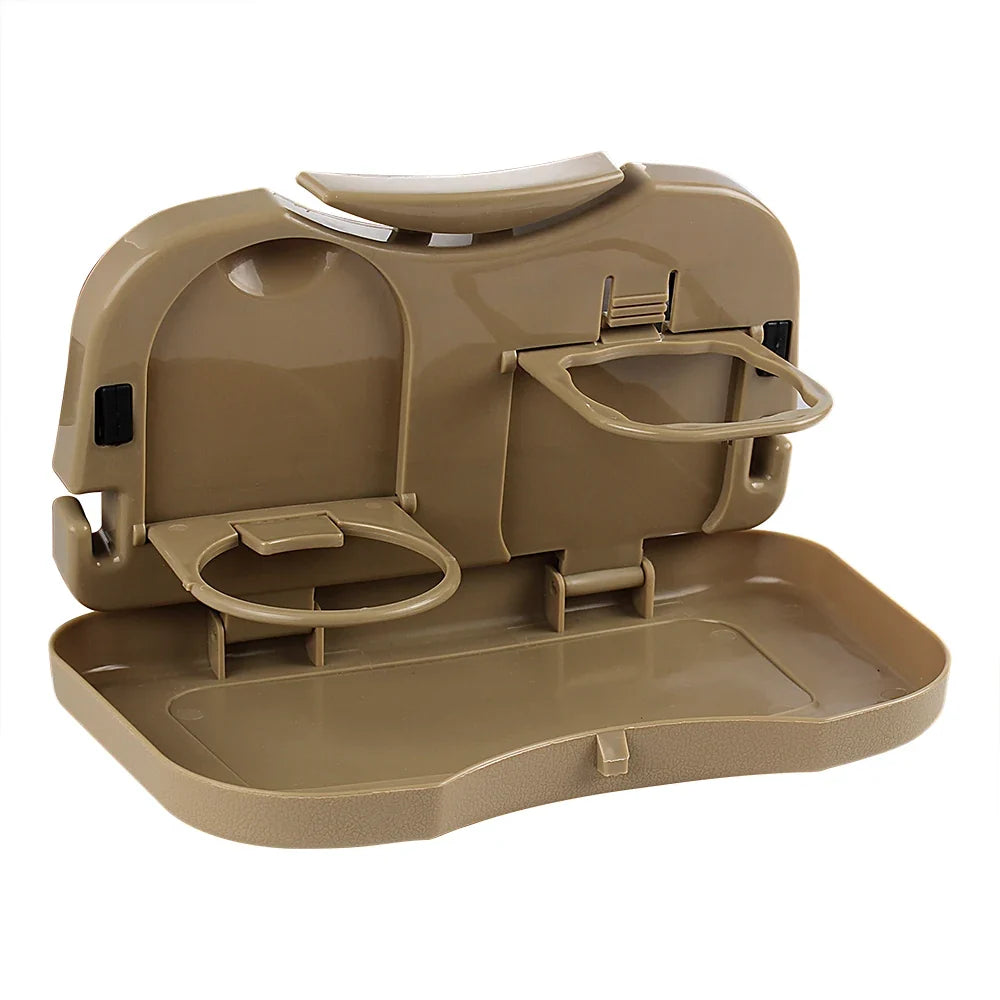 Foldable Car Back Seat Tray Table & Cup Holder
