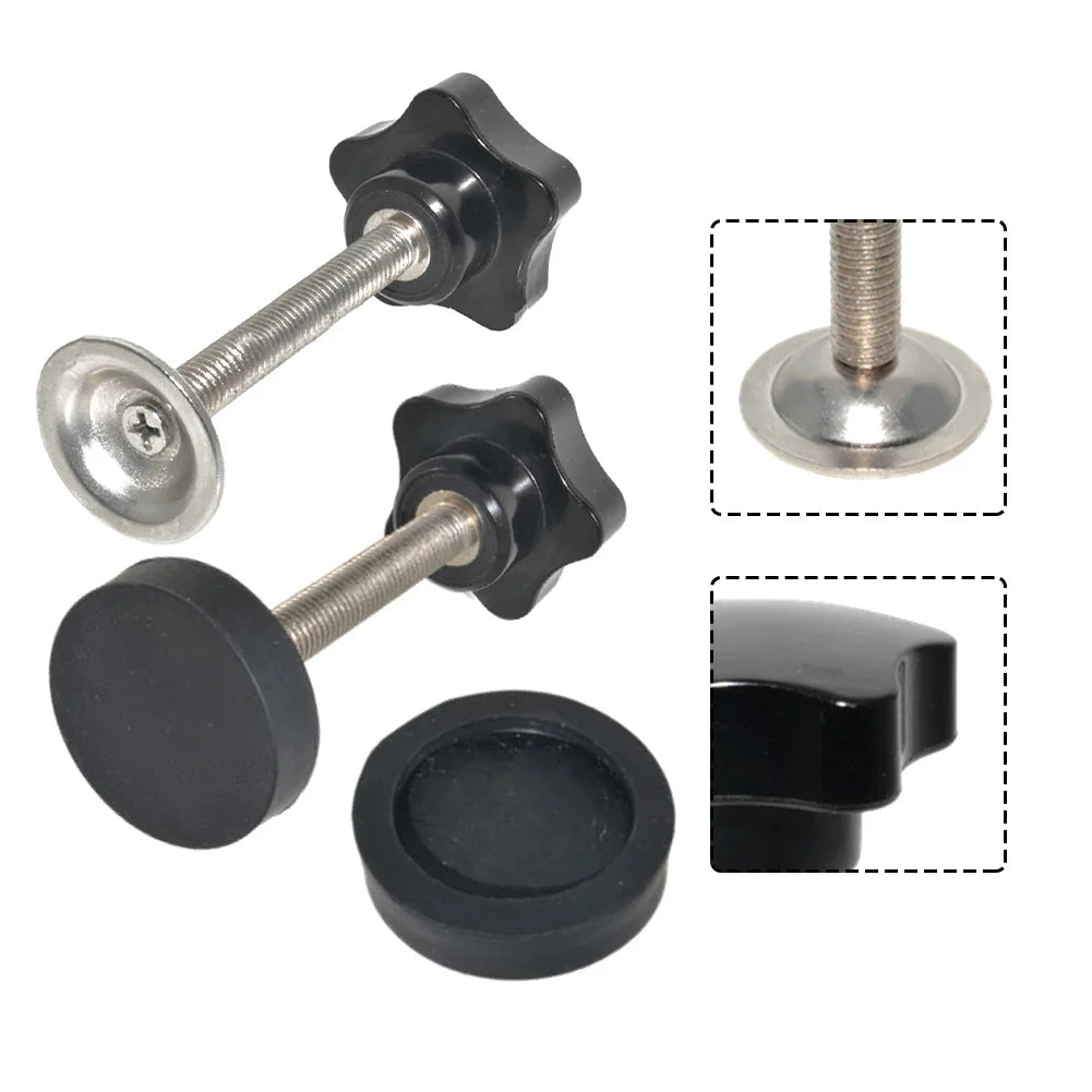 M8×60 Star Hand Knob Screw – Alloy Steel Clamping Knob