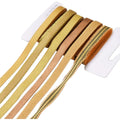 Polyester Ribbon Set 6 Styles – Orange Gift Wrapping & Bowknot