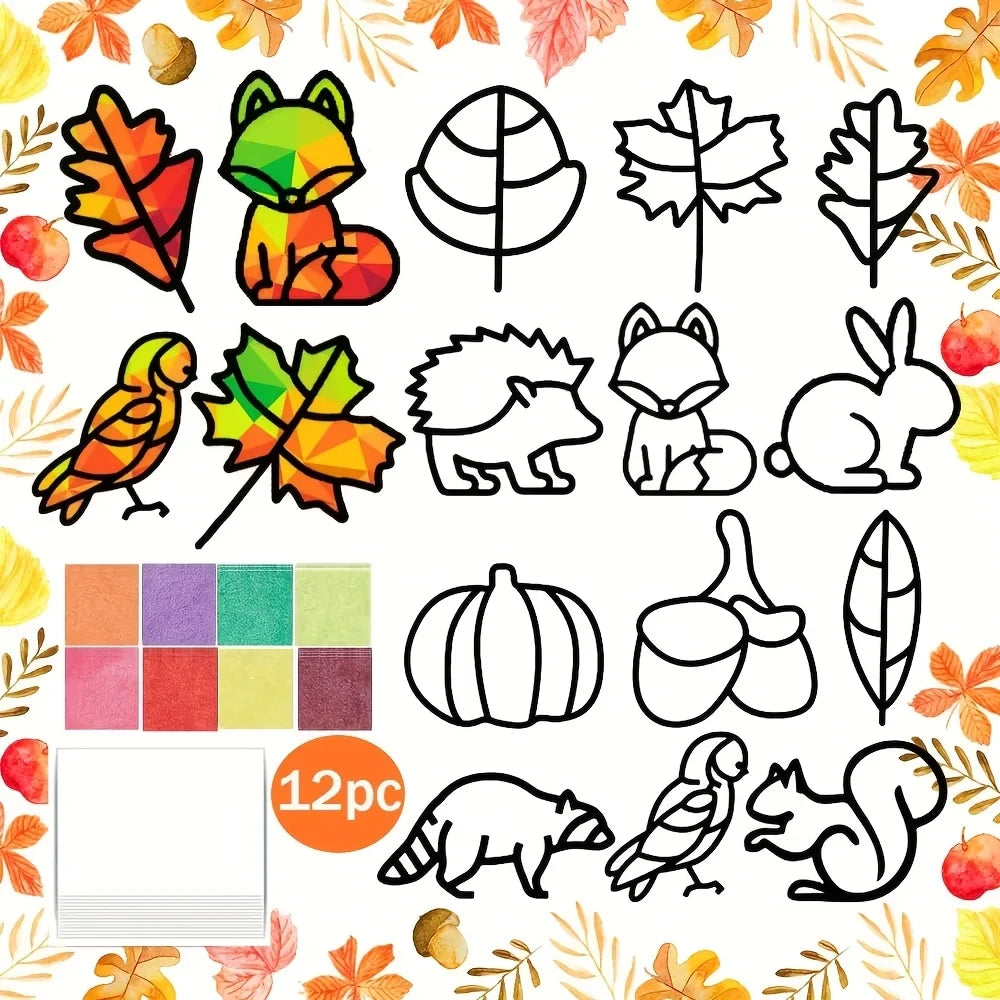 DIY Autumn Wreath Craft Kit – Thanksgiving & Holiday Gift