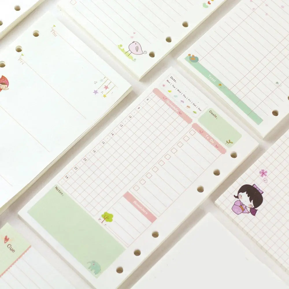 A5 & A6 Planner Refill Paper – Loose Leaf To-Do List Sheets