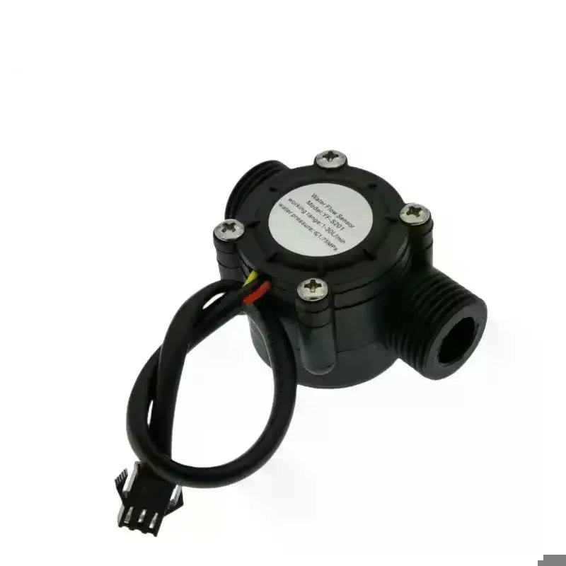 Hall Effect Water Flow Sensor DC 5-18V | 1-30L/min
