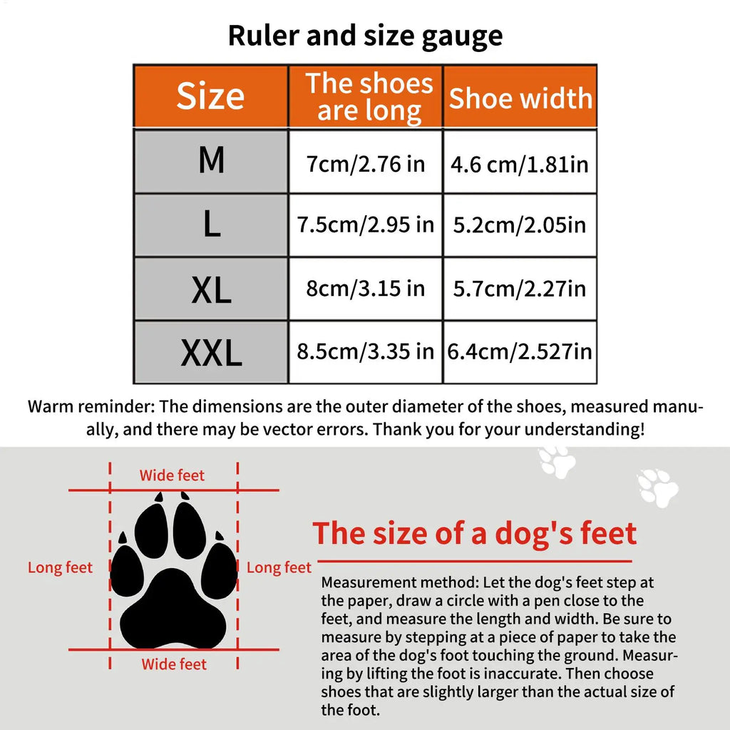 Waterproof Dog Boots Suspender Anti-slip Walk Shoes Outdoor Small