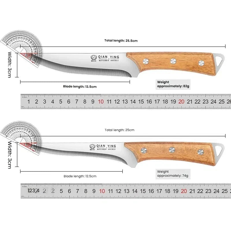 High Manganese Steel Boning Knife – Butcher Knife with Cover
