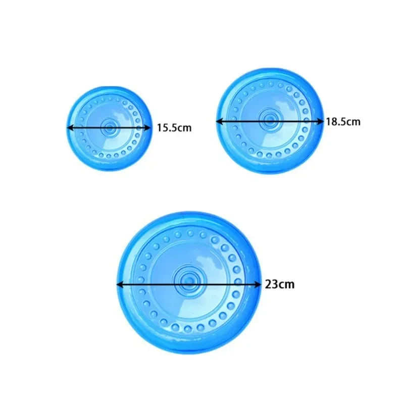 Dog Flying Disc Toy – Bite-Resistant Outdoor Frisbee for Dogs