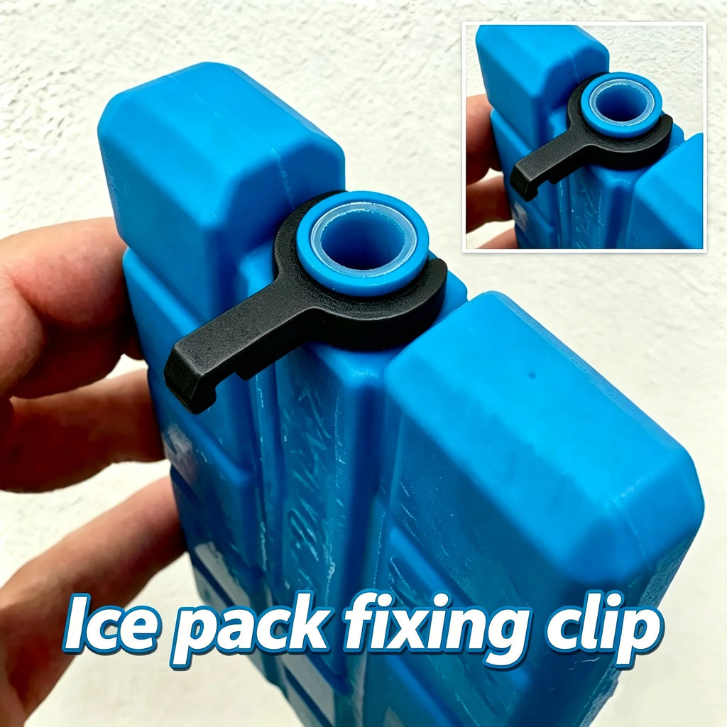 Ice Holder Clip Fan Mount Attachment Home Cooling Summer Heat Relief