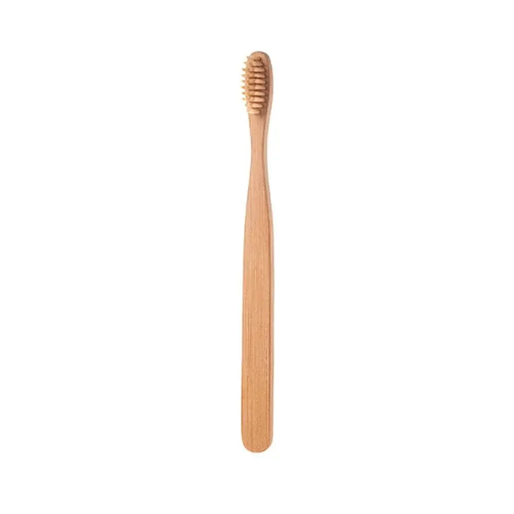 Bamboo Toothbrush Set | Soft Bristle, Eco-Friendly 1 or 10 Pack