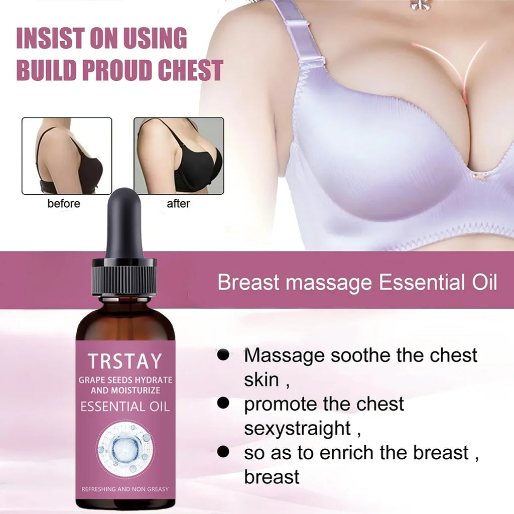 TRSTAY Breast Firming Massage Oil – Smoothing Body Oil