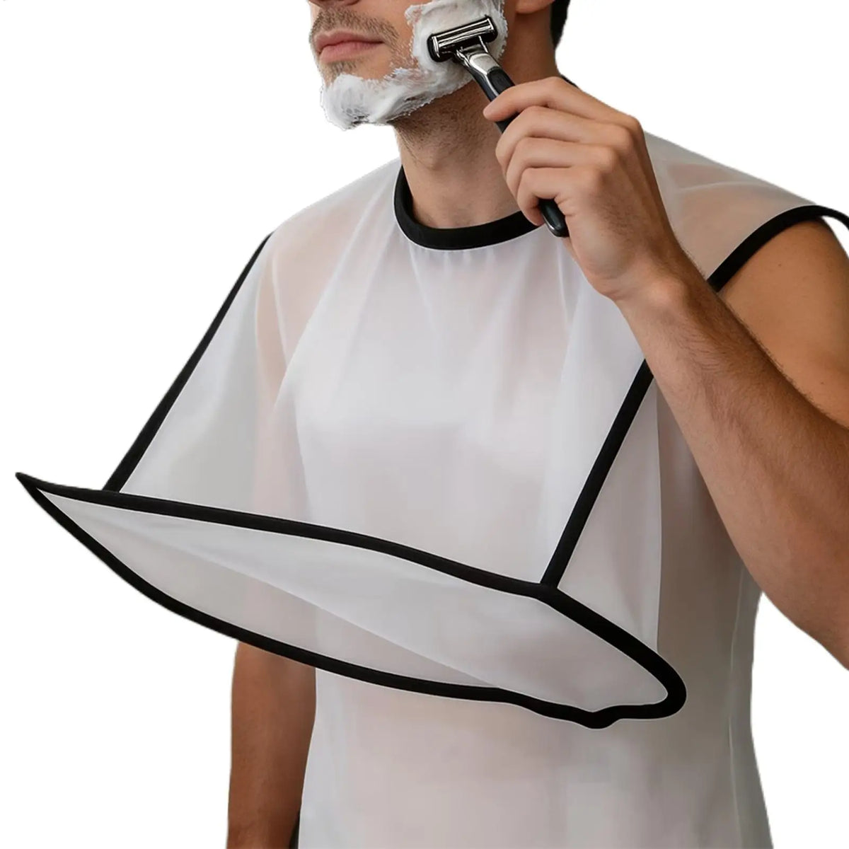Shaving Apron Men Mustache Household Beard Hair Catcher Fathers