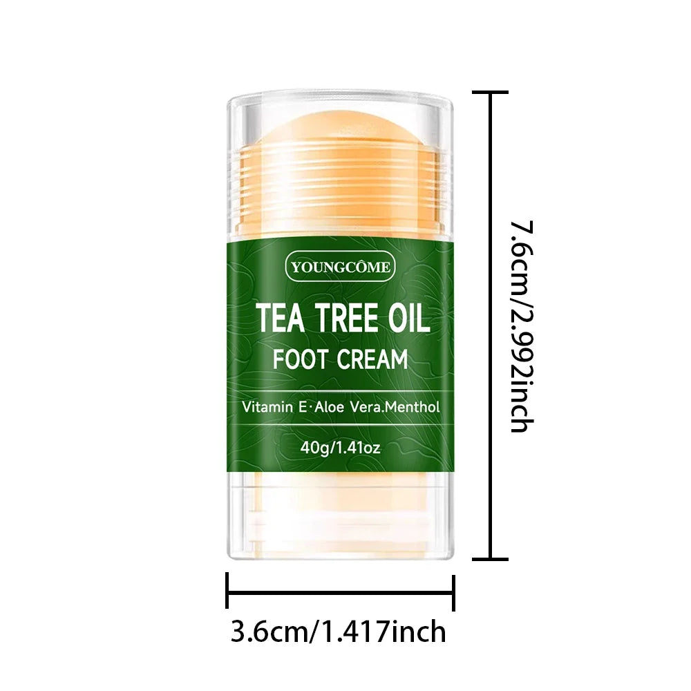 Tea Tree Oil Foot Cream – Moisturizing Foot & Hand Care 40g