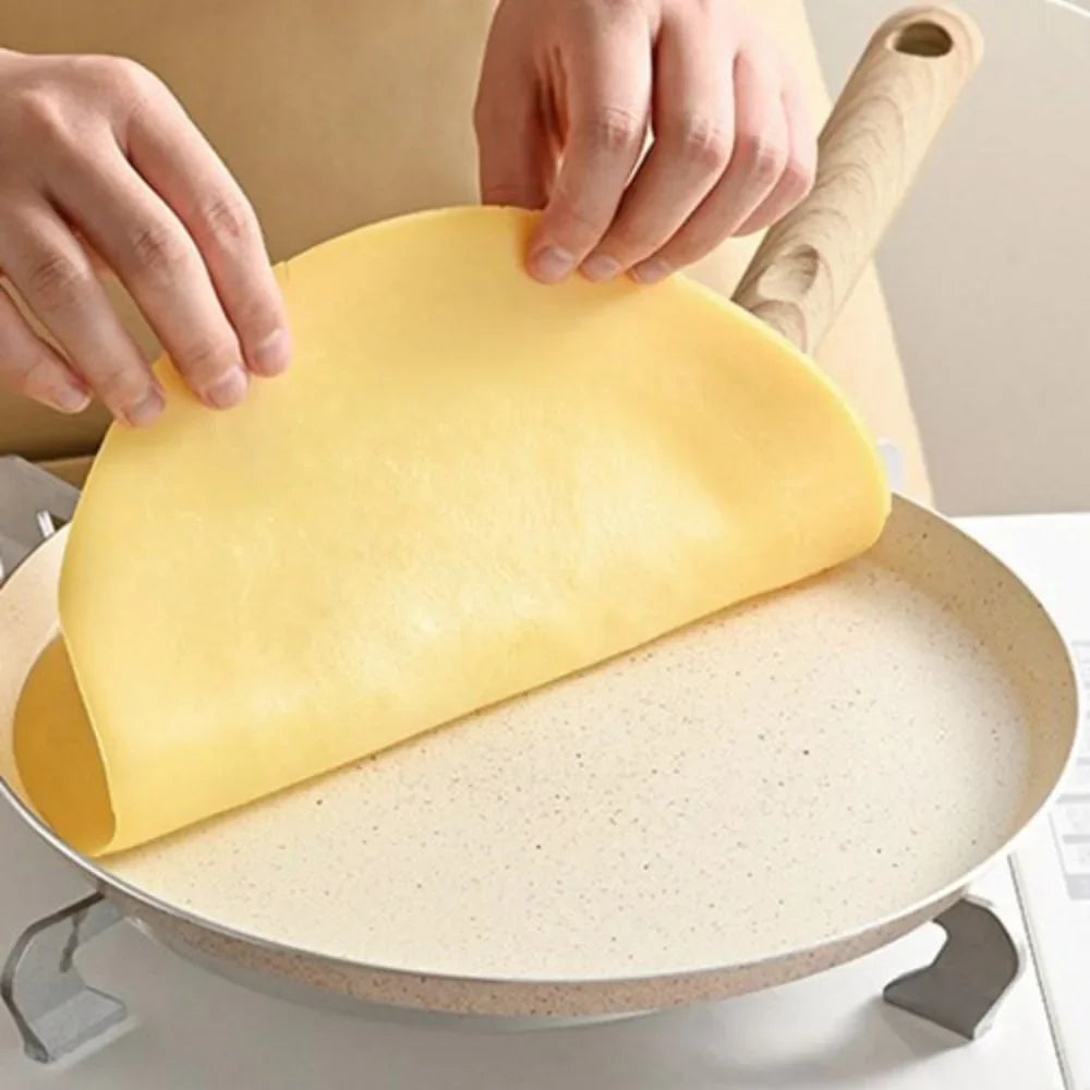 Non-Stick Crepe Pan Aluminum Wooden Handle | 6, 8 & 10 Inch