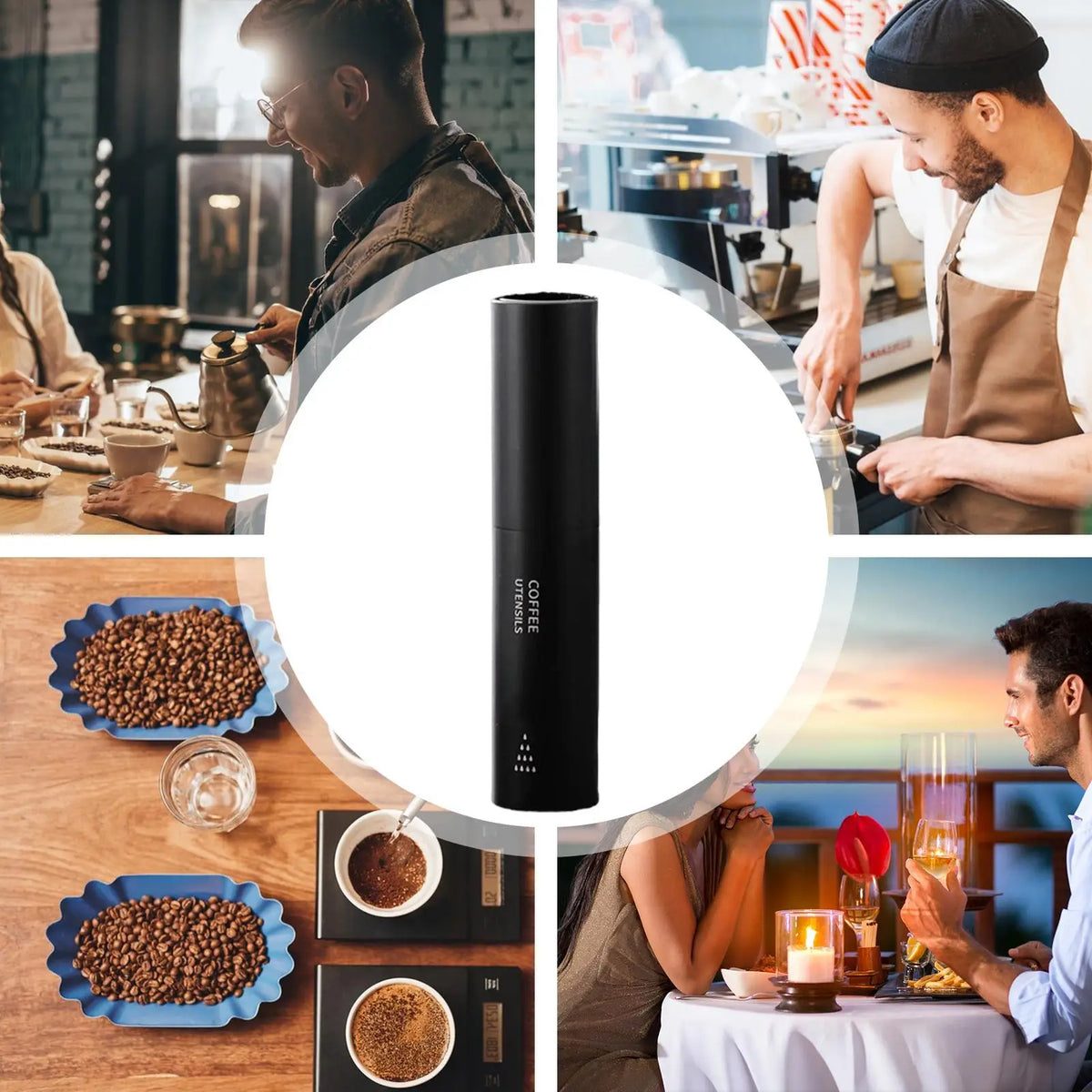 Anti-Static Coffee Bean Spray Bottle | Espresso Accessory