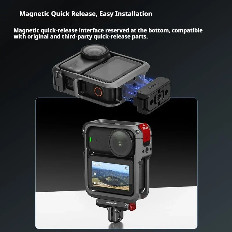 DJI Osmo Nano Metal Cage Kit – Selfie Stick & Adapter | Flymile