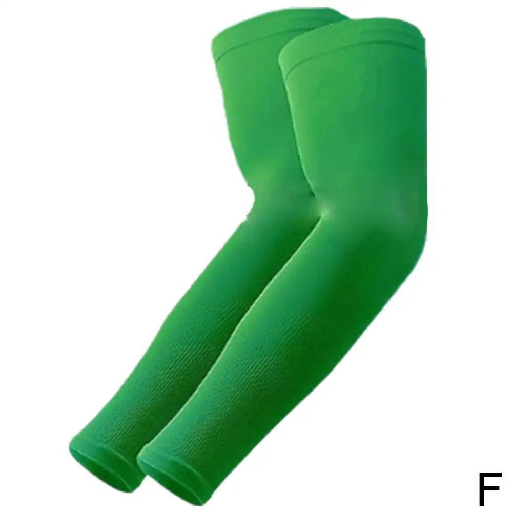 UPF 50+ Sports Arm Sleeves – UV Sun Protection for Outdoors