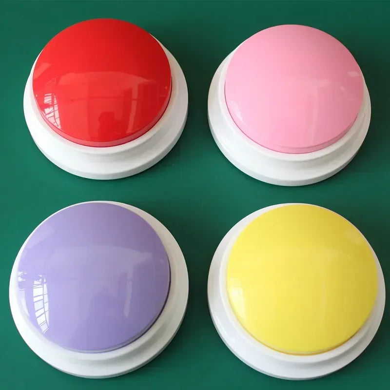 Pet Sound Box Recordable Talking Button Cat Voice Recorder Toy