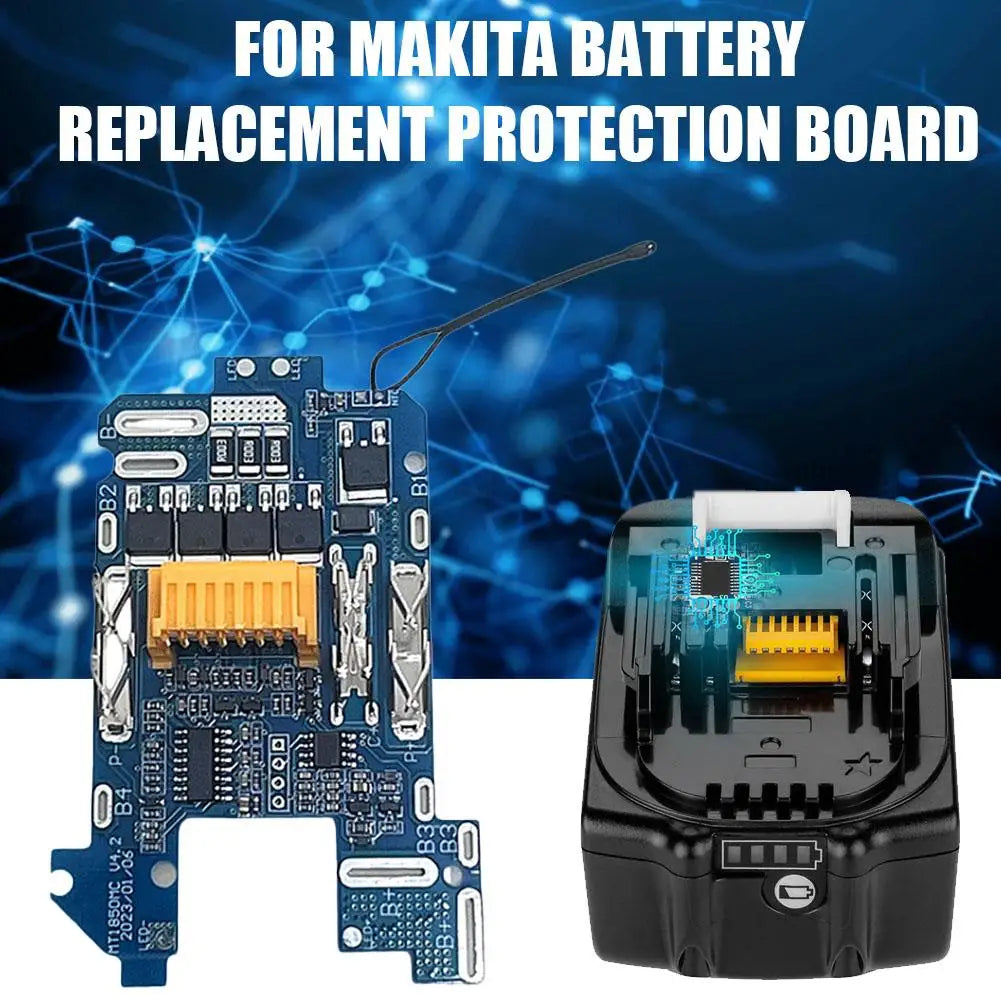 18V BMS Board for Makita BL1830 BL1840 BL1850 BL1860 Li-Ion