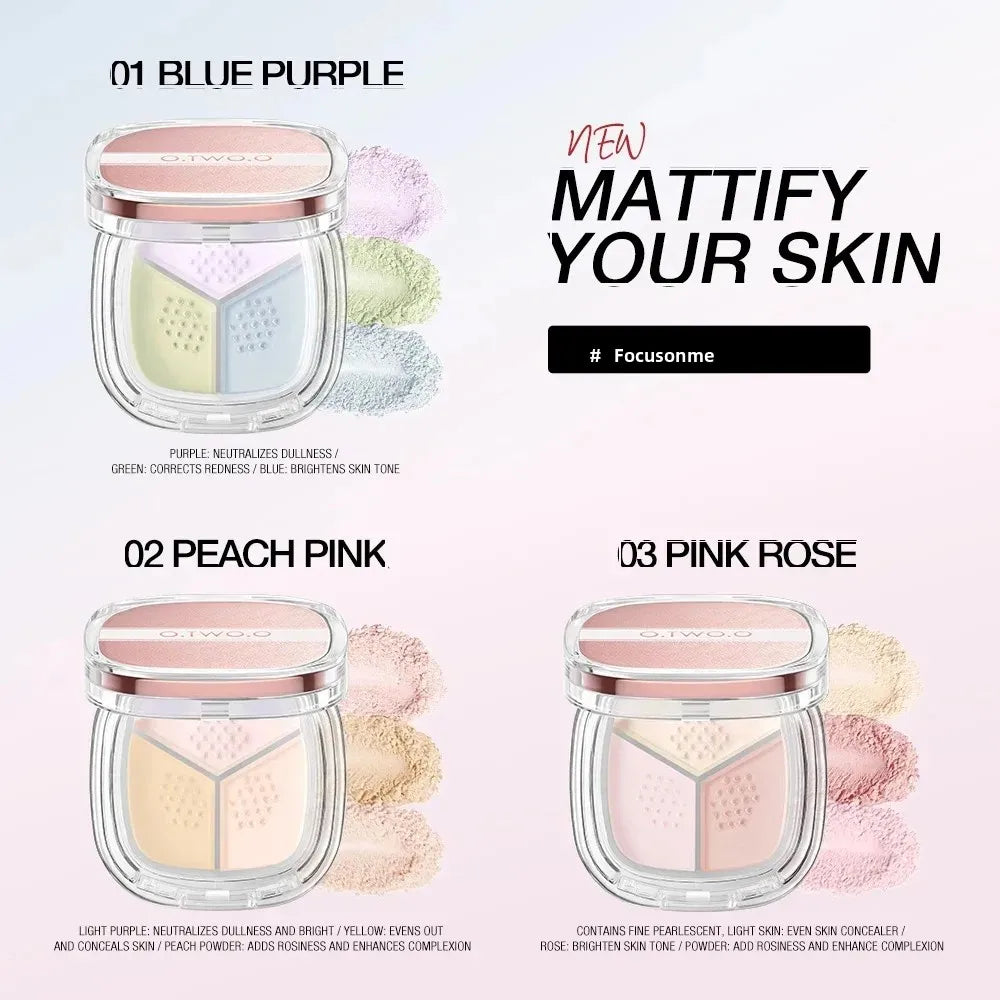 O.TWO.O Pore Setting Loose Powder – Oil Control Matte Finish