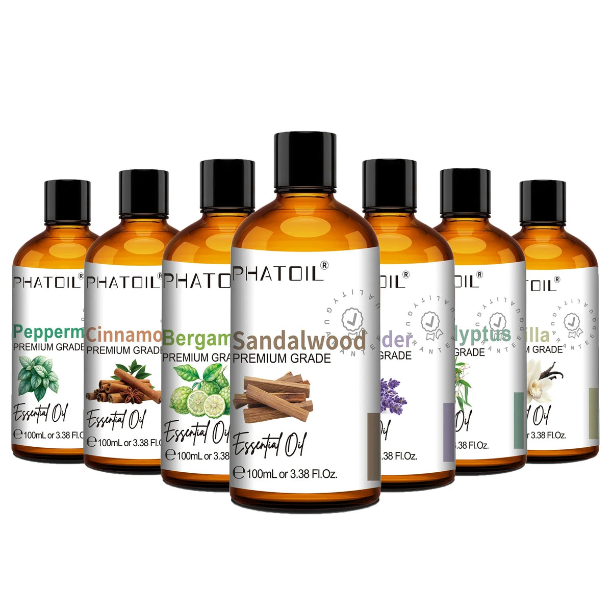 PHATOIL 100ml Pure Essential Oil – Diffuser & Candle Making