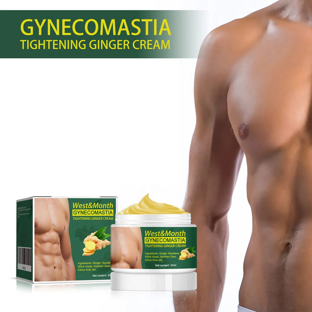 Men's Chest Firming Massage Cream | Lightweight Body Sculpting