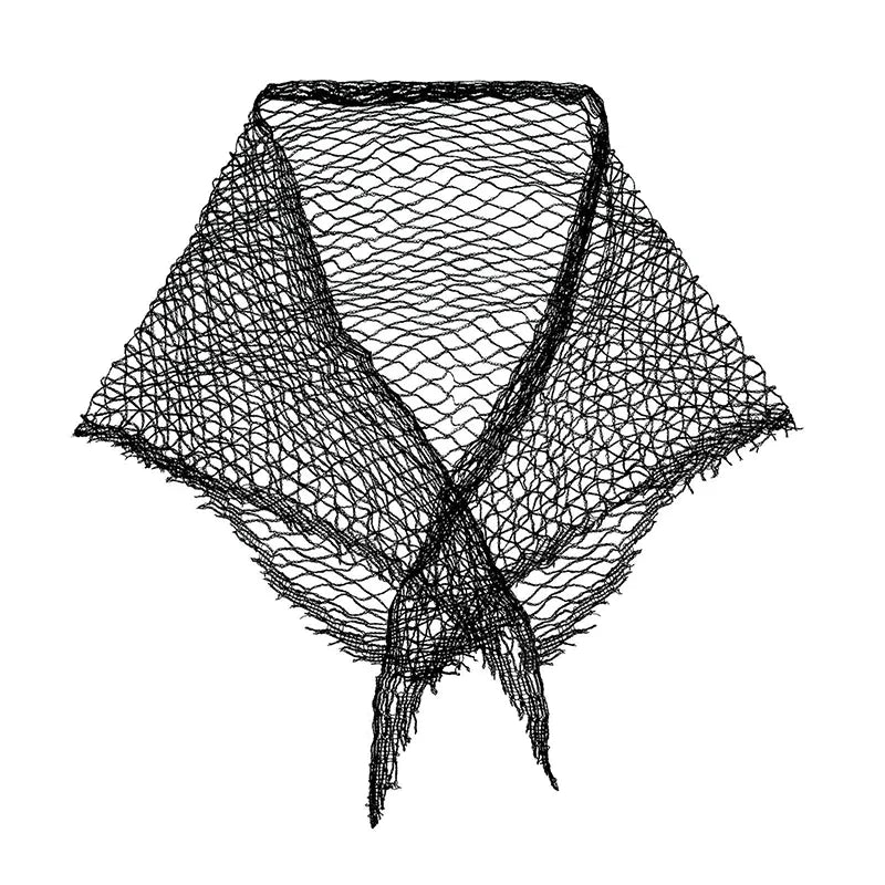 Women's Triangular Mesh Sleep Hair Net | Breathable & Elastic