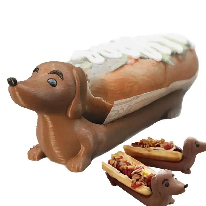 Dog Dachshund Tray Funny Dogs Serving Snack Dinner Holder Home Family