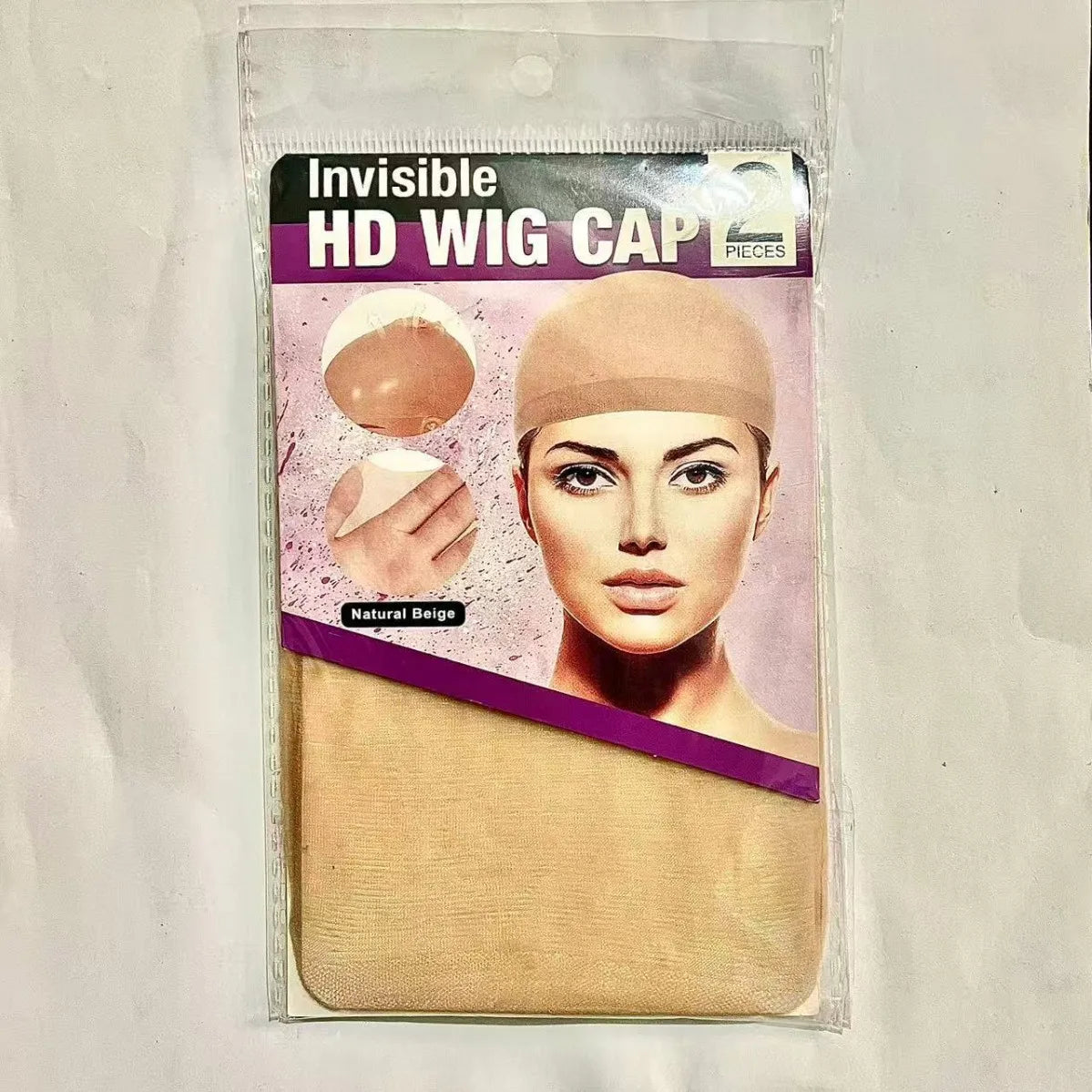 Invisible HD Wig Cap – Soft Breathable Elastic Stocking Cap