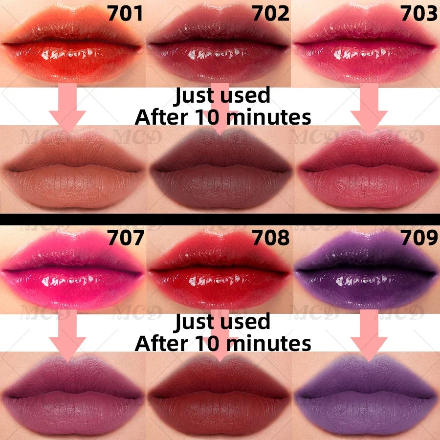 MCD Waterproof Matte Lip Tint & Velvet Gloss – 24Hr Wear