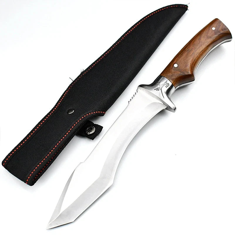 Japanese Kitchen Knife – Sharp Curved Stainless Steel Fruit Knife