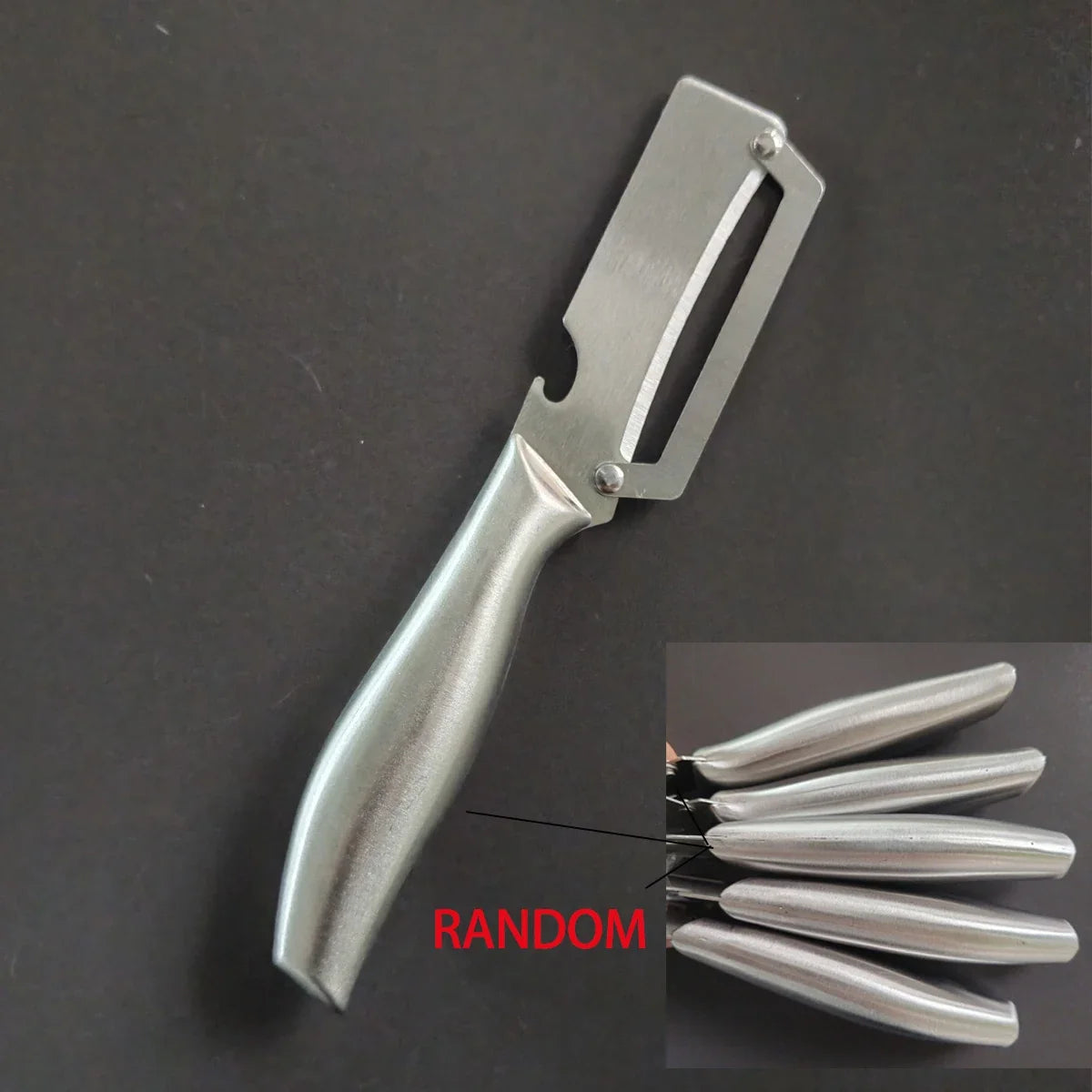 Stainless Steel Multi-Function Vegetable & Fruit Peeler