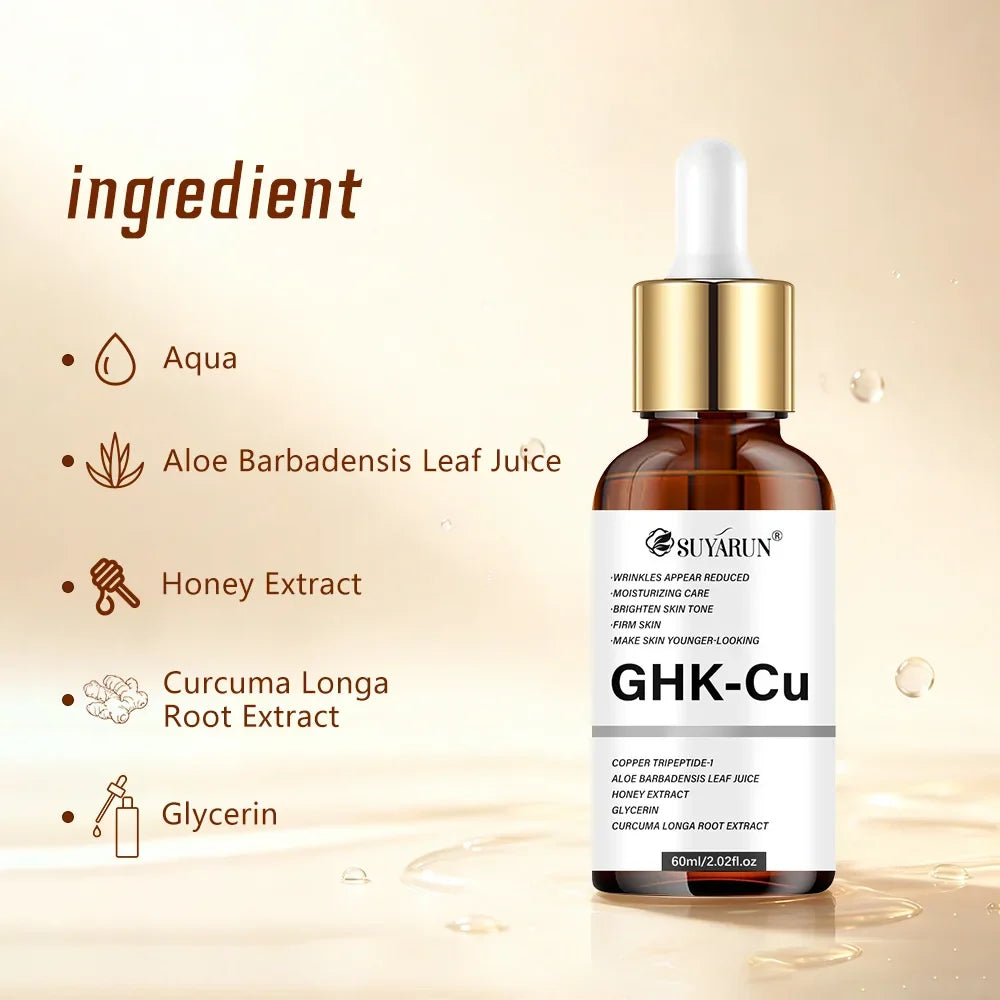 SUYARUN GHK-CU Face Serum – 24H Moisturizing & Anti-Aging