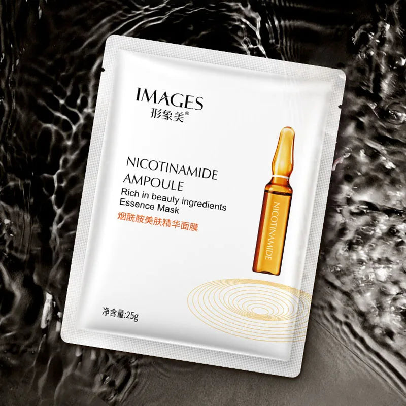 10-Pack Hyaluronic Acid & Niacinamide Sheet Masks – Pore Care