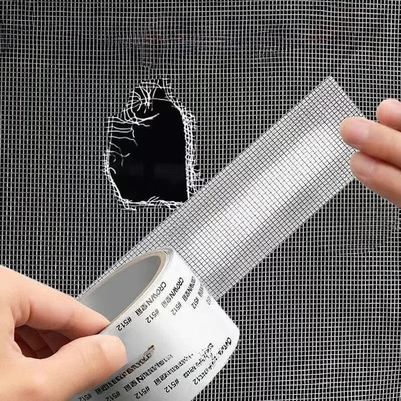 Waterproof Window Screen Repair Tape Fix Self-adhesive Net Patch