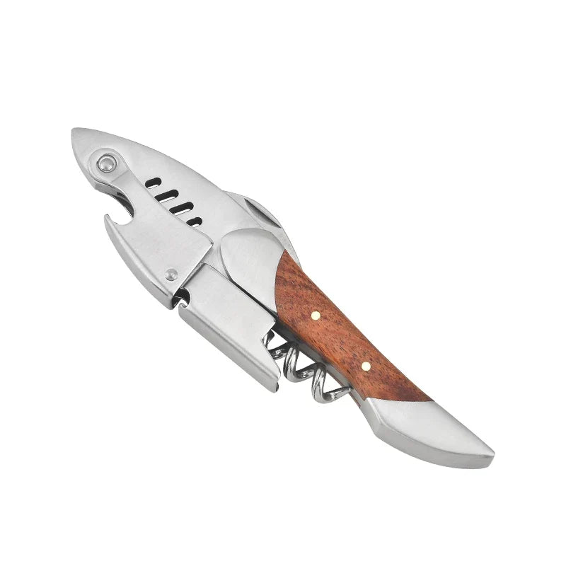 Shark Design Wine Bottle Opener Beer Carton Small Knife Home Decor