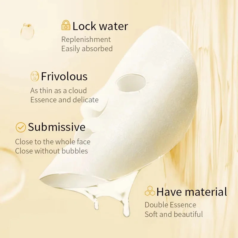 Rice Extract Sheet Mask – Pore Refining, Glass Skin & Hydration