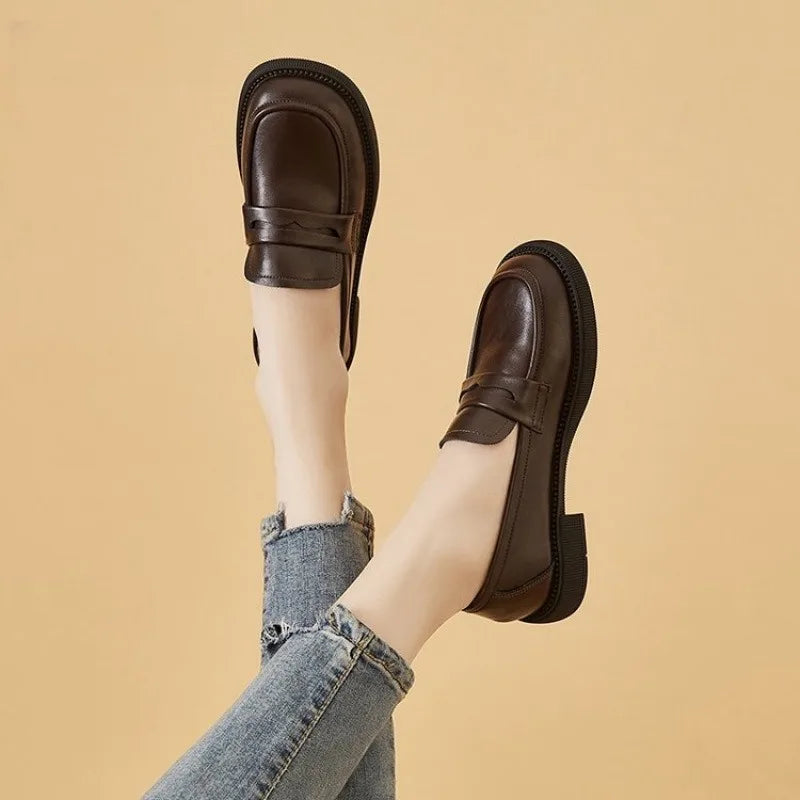 Women's Soft Sole Slip-On Loafers – Casual Flat Shoes