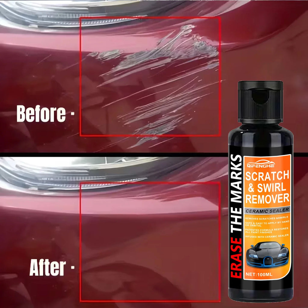 Nano Car Scratch Repair Paste Kit – Wax & Swirl Remover | TOPMVCAR