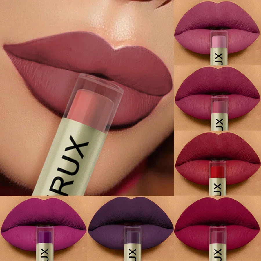 KAFURUX 20-Color Velvet Matte Liquid Lipstick – Waterproof