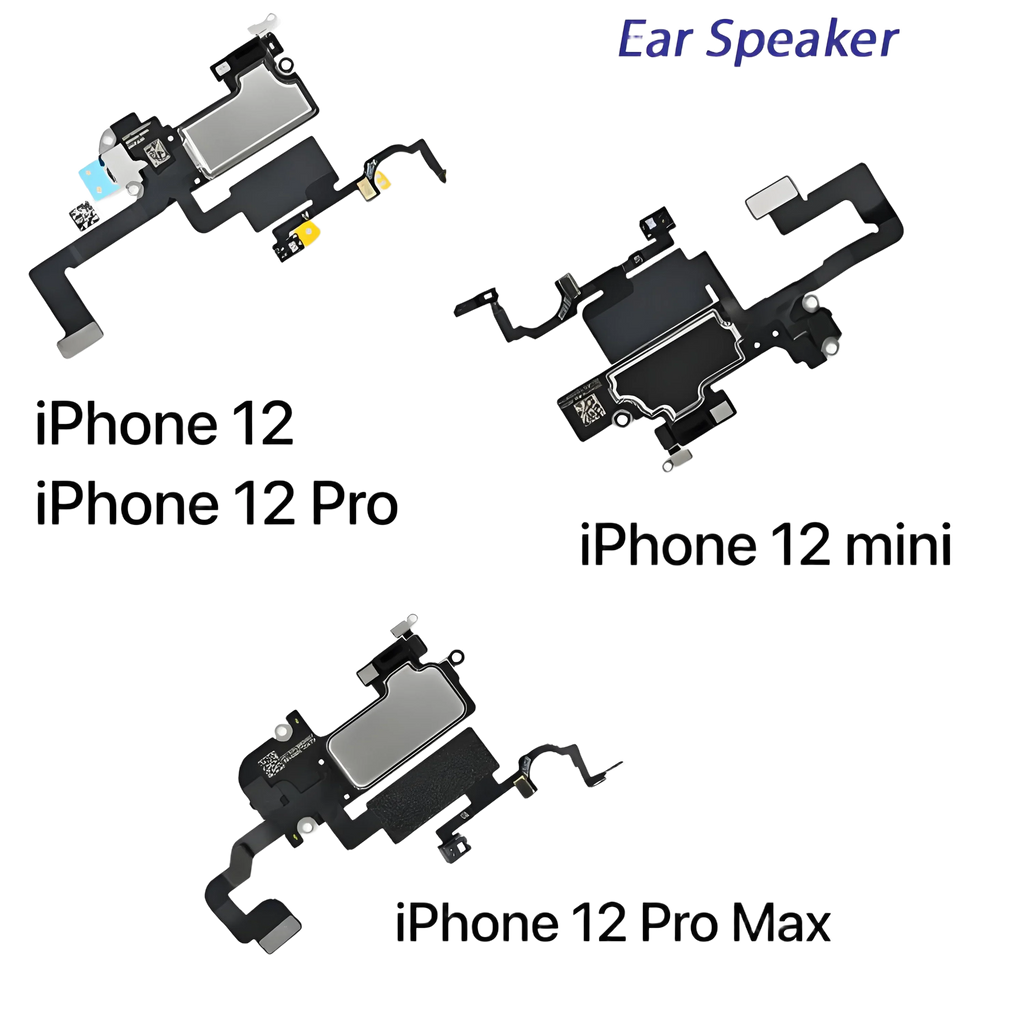 iPhone X–12 Pro Max Ear Speaker Flex Cable | Light Sensor & Mic