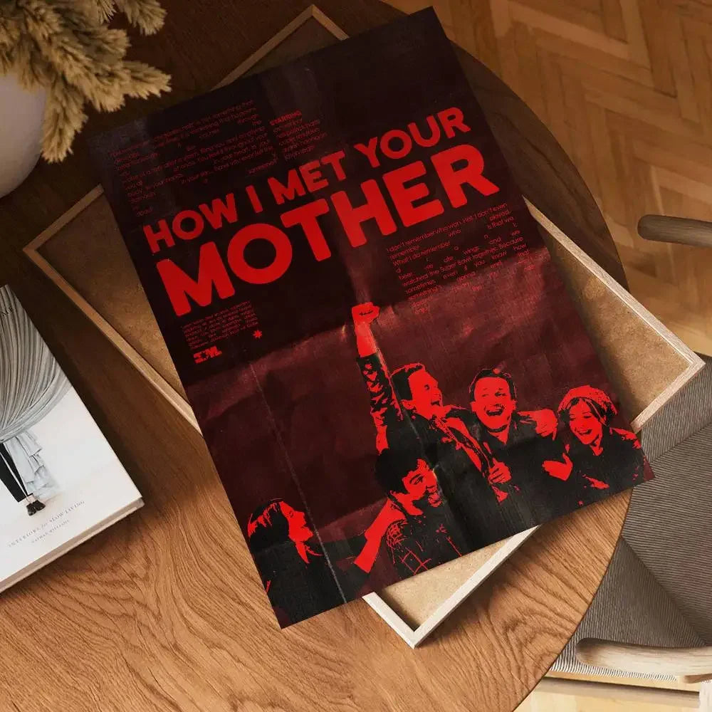 How I Met Your Mother Wall Poster – Self-Adhesive Decor