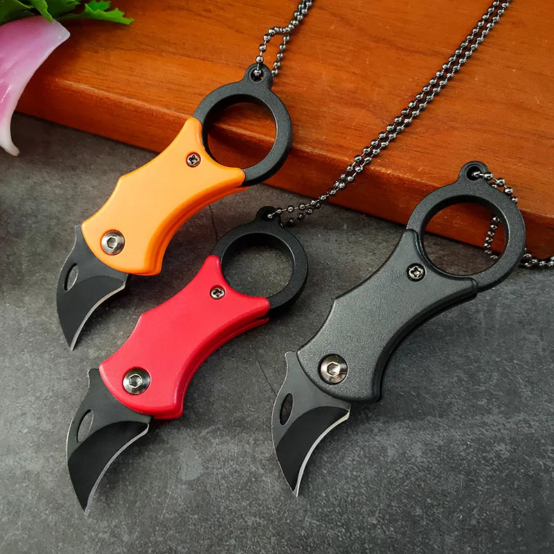 Mini Fox Folding Pocket Knife – EDC Keychain Blade