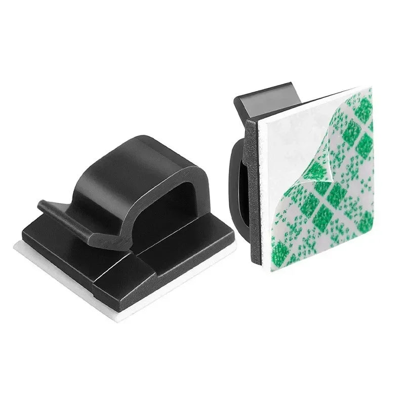 Self-Adhesive Cable Clips – Waterproof Wire Management Clamps