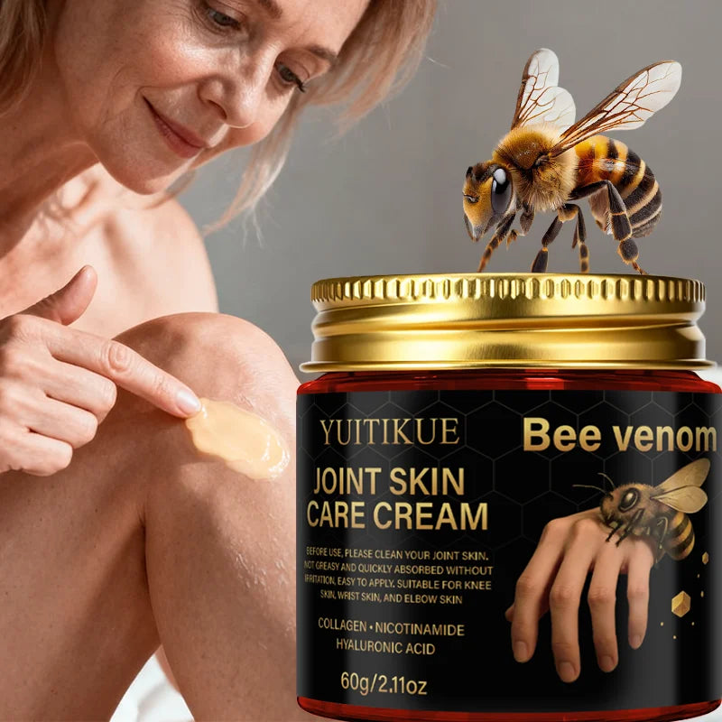 YUITIKUE Bee Venom Body Cream – Collagen & Hyaluronic Acid
