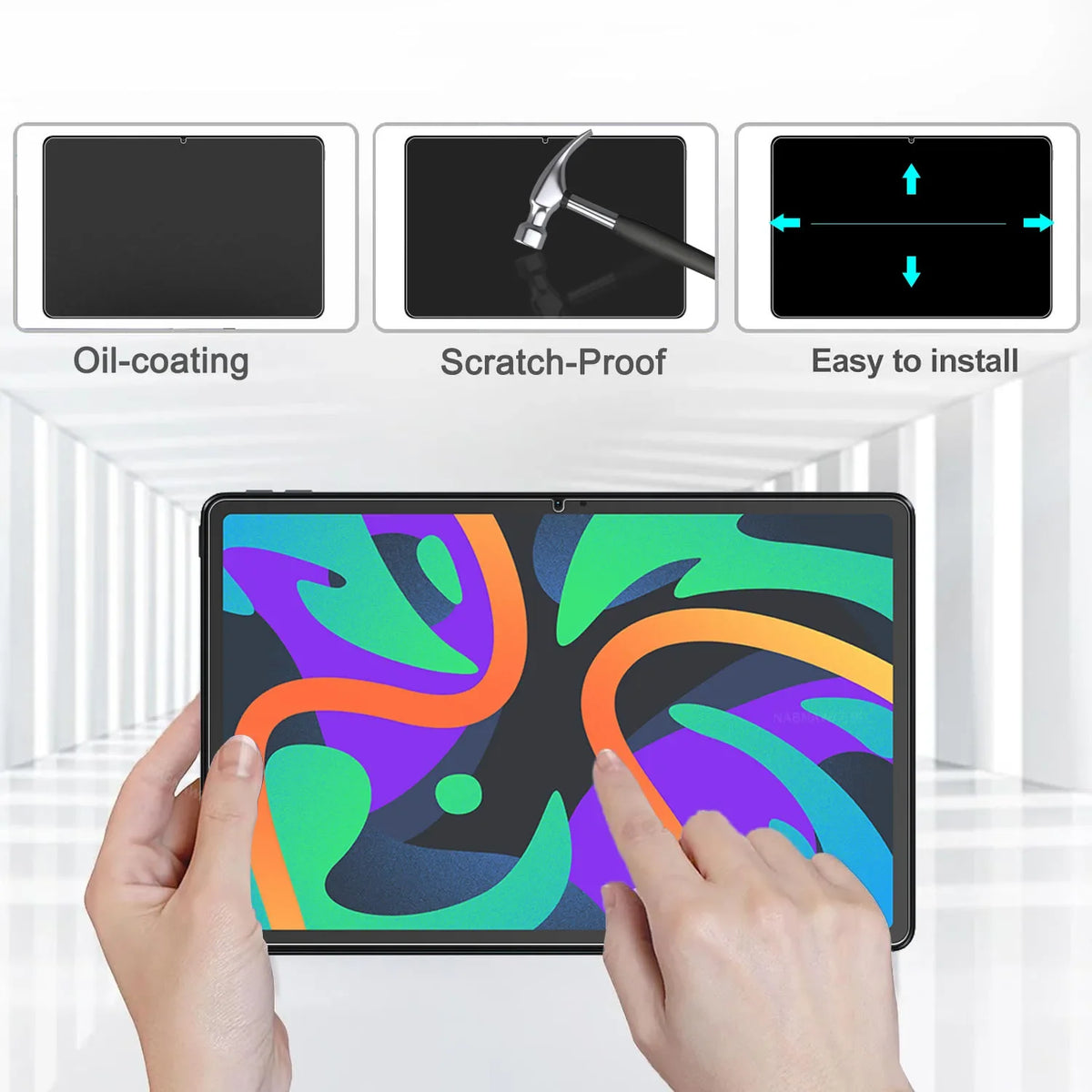 2-Pack Tempered Glass Screen Protector – Lenovo Xiaoxin Pad 2024
