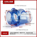50mm UPVC Transparent Flap Check Valve – Non-Return Drain Set