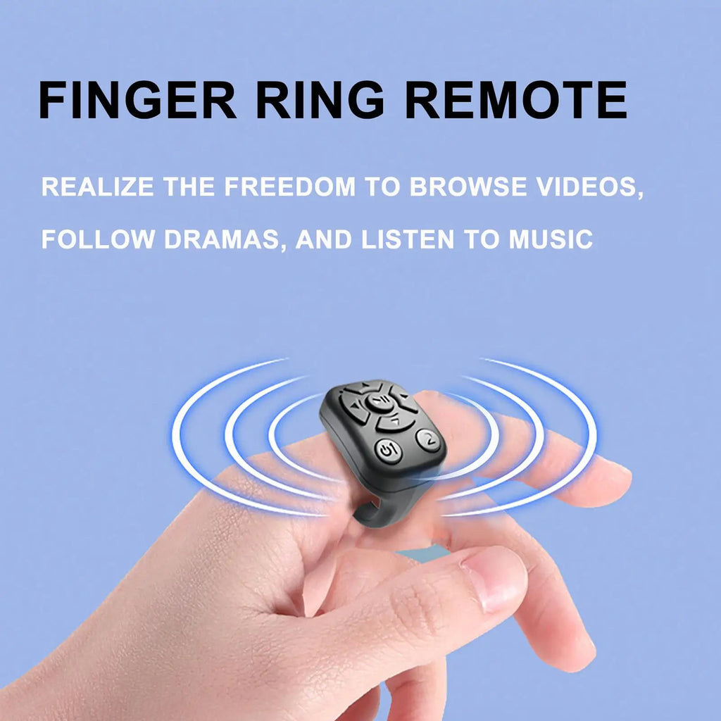 Bluetooth Scrolling Ring – Wireless Selfie & Presentation Clicker