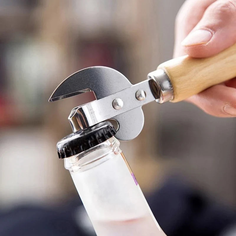 Manual Jar & Can Lid Opener – Stainless Steel Kitchen Tool