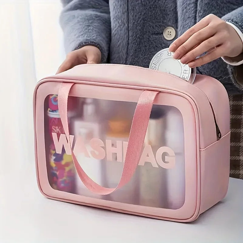 Wet-dry Separation Makeup Bag Portable Toiletry Travel Essentials