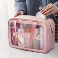 Wet-dry Separation Makeup Bag Portable Toiletry Travel Essentials
